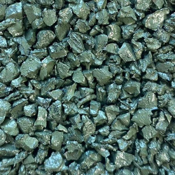 Резиновая крошка цвета мяты