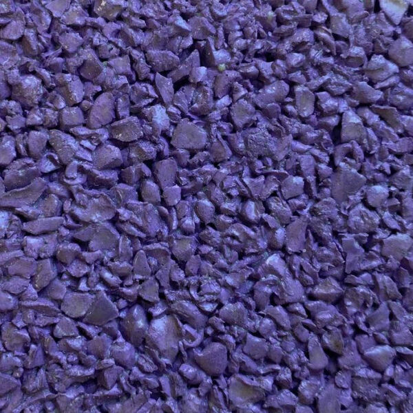Крошка каучуковая EPDM фиолетового цвета